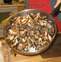 Portobello mushrooms, freshly cooked and ready to go from pastatherapy.com